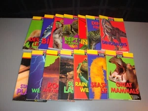 National Geographic My First Pocket Guide 14 book lot Nature Dino Homeschool - Picture 1 of 13