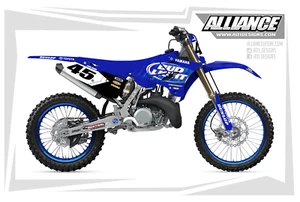 2015-2021 Yamaha YZ 125 250 Yamaha Budlight Graphics Kit with custom numbers - Picture 1 of 8