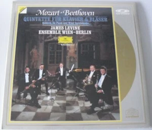 LD015) Mozart Beethoven James Levine Ensemble Wien-Berlin Laserdisc Scellé ovp - Photo 1/1
