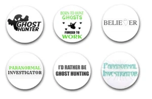 INSIGNIAS BOTÓN 25MM / 1" X6 LO PARANORMAL - Imagen 1 de 1