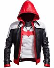 Batman Arkham Knight Game Red Hood Leather Jacket & Vest Costume -BNWT
