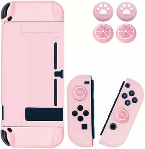 Cute Pink Game Console Case Shell Cover For Nintendo Switch Joy-con Controller - Picture 1 of 5