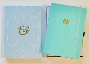 Nuovo con scatola Archer & Olive A5 Monstera diario notebook in pelle vegana punto bianco griglia - Foto 1 di 1