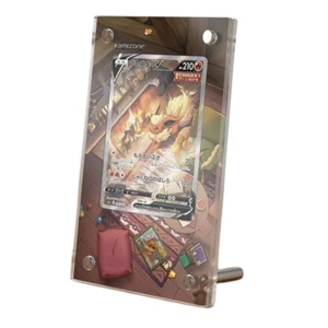 Flareon V SWSH179 Pokémon Extended Artwork Protective Card Display Case - Picture 1 of 2
