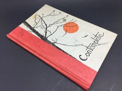 CONTEMPLATE Block Prints Book by Gwen Frostic 1st Edition 1st Printing HC - Image 1 of 4