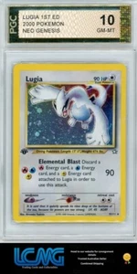 2000 Pokemon Neo Genesis 1st Edition 9/111 Lugia Holo PGC 10 GEM MINT Graded CSA - Picture 1 of 2