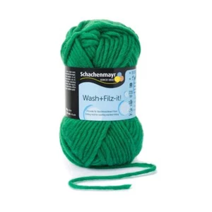 WASH+FILZ-IT! von Schachenmayr - GRÜN (00016) - 50 g / ca. 50 m Wolle - Bild 1 von 4
