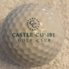 VTG. Golf Ball.." CASTEL COMBE GOLF CLUB, UK. 1980s SUPERB , HOGAN BALL!