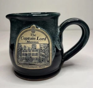 Deneen Keramik The Captain Lord Mansion Krug Kennebunkport Maine Souvenir - Bild 1 von 8
