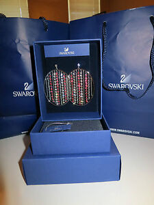 Swarovski  Earrings Tropical Indian Pink Pie 5007380. NWT in Box with Tags!