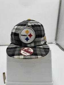 Pittsburgh Steelers New Era 9Forty adjustable Hat Cap Casual NFL Football Plaid - Picture 1 of 11