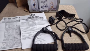All Pro Weighted Handles Power Pulley, 1 lb each handle, Resistance Door Pulley - Picture 1 of 11