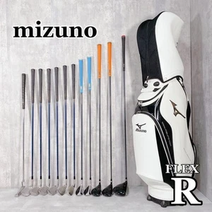 Mizuno Eurus Men’s 13pc Golf Club Set Driver-Wood-Iron-Wedge-Putter Right-Hand - Picture 1 of 10