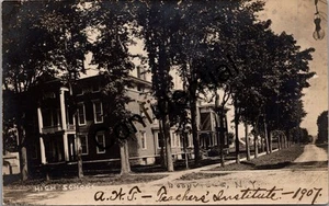 Real Photo High School Teachers Institute At Boonville NY New York RPPC D745 - Picture 1 of 2