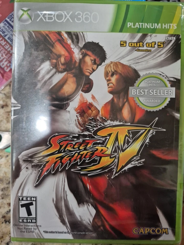 NEW/SEALED Street Fighter IV (Xbox 360, 2014) - Image 1 of 2