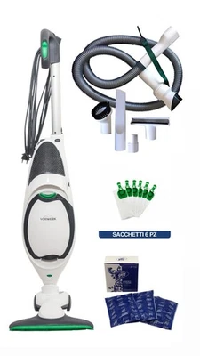Aspirateur Folletto vk 150 Neuf HD+ Tube +Évents+Sachets+Granules Prof - Image 1 of 4