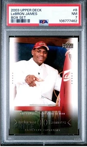 LeBron James (RC) PSA 7 casi nuevo 2003-04 cubierta superior - Juego de caja #55 Cleveland Cavaliers - Imagen 1 de 1