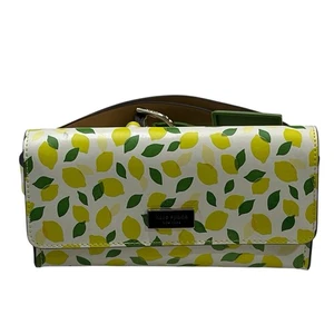 Kate Spade Hüfttasche Damen S/M Leder Fap Top Gürteltasche Lemon Print Bauchtasche - Bild 1 von 13