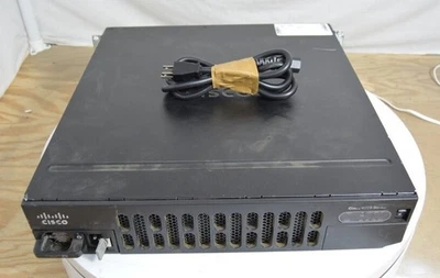 Cisco ISR4351 ISR4351/K9 V02 Gigabit Integrated Services Router SEE NOTES - Image 1 of 4