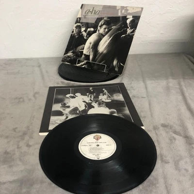 A-HA - HUNTING HIGH AND LOW 1980s Warner Bros. Germany Pressing LP WX30 (RK266) - Image 1 of 4