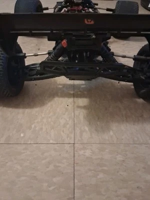 Storage Find Used Hpi Truggy Flux With Extra Identical Body In Bag And Wheels  - Image 1 of 4