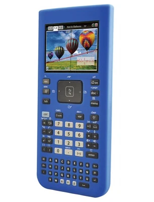 Texas Instruments TI Nspire CX/CX CAS Graphing Calculator Silicone Case - Blue - Image 1 of 2