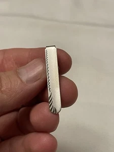 Vintage Anson Sterling Silver Tie Bar - Picture 1 of 4