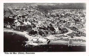 Chile - VIÑA DEL MAR - Vista aérea - FOTO POSTAL - Imagen 1 de 2