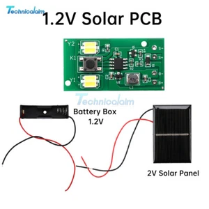 1.2V Dual Color White +Warm Solar Light Circuit Board Lawn Light Control Board - Bild 1 von 23
