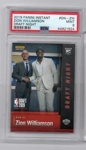 Zion Williamson 2019 Panini Instant Draft Night Rookie Insert /17281 PSA 9 - Picture 1 of 1