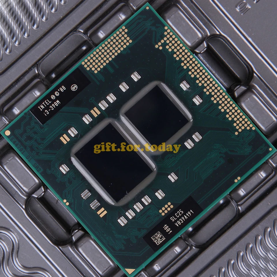 Original Intel Core i3-390M 2.66 GHz Dual-Core (CP80617005487AB) Processor CPU - Image 1 of 1