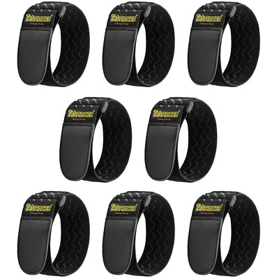 Klettgurte Kabelbinder Elastische Gurtbänder Packriemen für Fahrrad, Kabel, S... - Bild 1 von 4