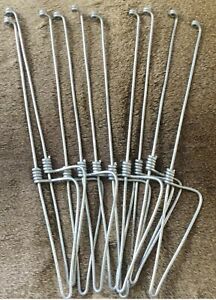 10 Galvernised figure 4 Rabbit Snare wire tealers hunting survival pest control