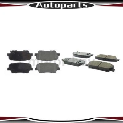 Front Rear Brake Pads For Hyundai Genesis Coupe 2016 2015 2014 2013 2012 2011 - Image 1 of 4