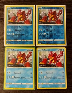 4x Volcanion 025/072 (2 reverse holo) Pokemon card Shining Fates rare NM - Bild 1 von 1