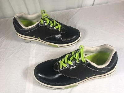 Zapatos de golf Crocs 15159 con cordones para hombre talla 9 Foto 1 de 4
