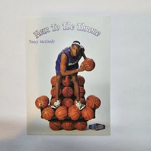 1997-98 Fleer Ultra Heir To The Throne Tracy McGrady Rookie #10 Toronto Raptors - Picture 1 of 2