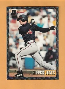 Chipper Jones Atlanta Braves 1993 Bowman #347 Foil HOF 3L - Picture 1 of 2