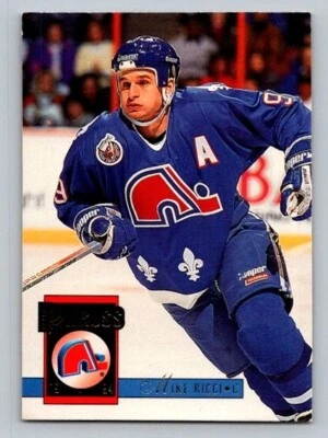 1993-94 Donruss Mike Ricci #280 Quebec Nordiques - Image 1 of 2