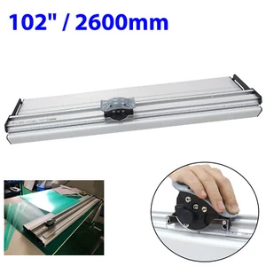 102" 2600mm Manual Rotary Paper Trimmer with Ruler Large Format Paper Cutter - Picture 1 of 14