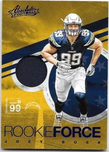 JOEY BOSA 2016 PANINI ABSOLUTE ROOKIE FORCE WORN JERSEY - R00KIE - Picture 1 of 1