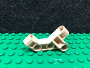 BIONICLE Lego Brand Matoran Back Liftarm 4x4x2 Tan 44137 - Picture 1 of 2