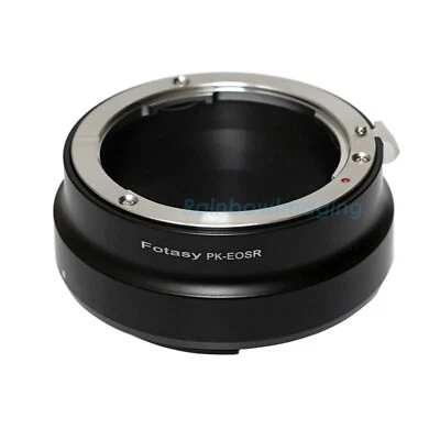 FOTASY Pentax PK Lens to Canon EOS RF Mount R6 R7 R8 R10 R50 Mirrorless Camera Adapter