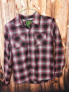 Dixxon Flannel Co DFC Youth Division Viper Pink and Black Size Youth Medium - Picture 1 of 10