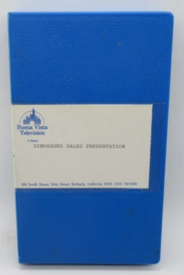 DISNEY - DINOSAURS SALES PRESENTATION VHS VIDEO, SHOW CLIPS SALES PITCH RARE HTF - Image 1 of 4