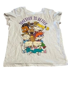 Camiseta Rugrats Niños XL Nickelodeon Camisa Extra Grande Pickles Chuckie Angelica - Imagen 1 de 2
