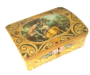 ALEMAGNA 60s italy cofanetto 2 in latta per caramelle assortite originale - Imagen 1 de 5