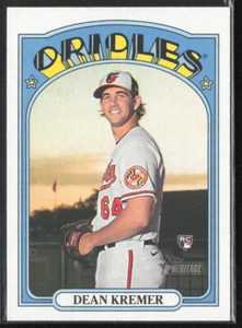 2021 Topps Heritage #689 Dean Kremer RC! *PWE* - Foto 1 di 2