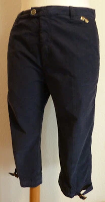 LUIS Trenker Kniebundhose LIESELOTTE aus Feincord blau Gr. 38 - nicht getragen - Bild 1 von 4