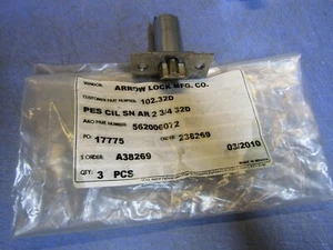 1 – ARROW Lock PES CIL SN AR 2 3/4" 32D Dead Latch Only Heavy Duty See Picture. - Picture 1 of 5